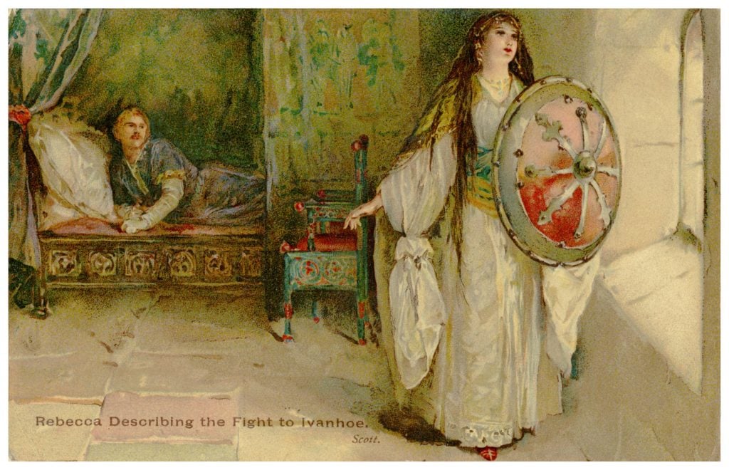 Illustration to Ivanhoe by Sir Walter Scott