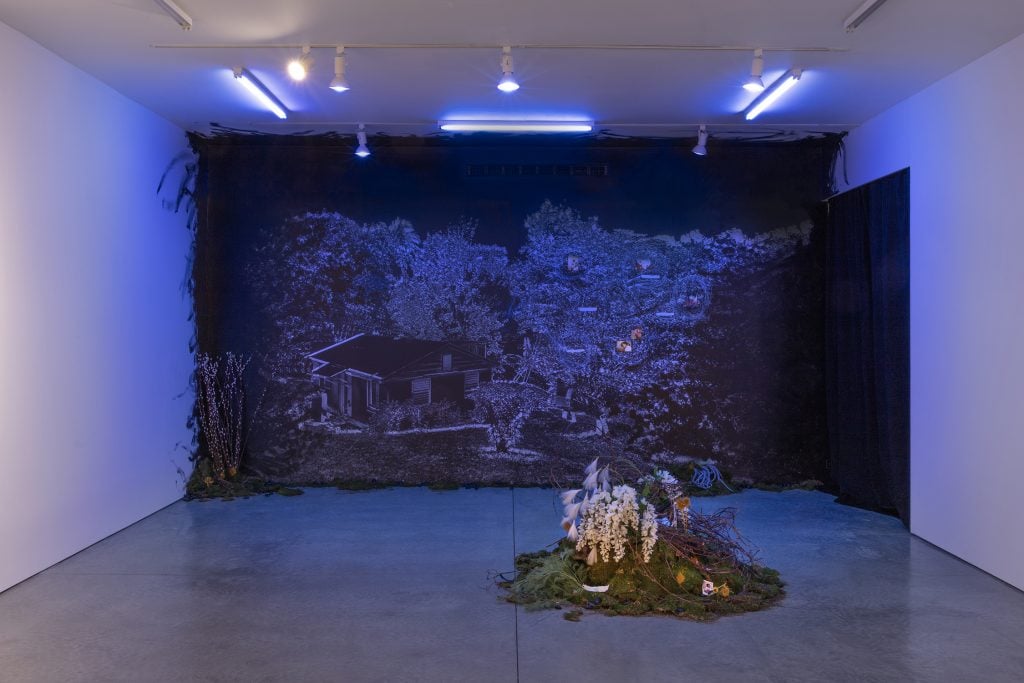 Queer art shows to see in NYC: Richmond Barthé and Christopher Udemezue: in this moisture between us where the guinep peels lay installed at RYAN LEE