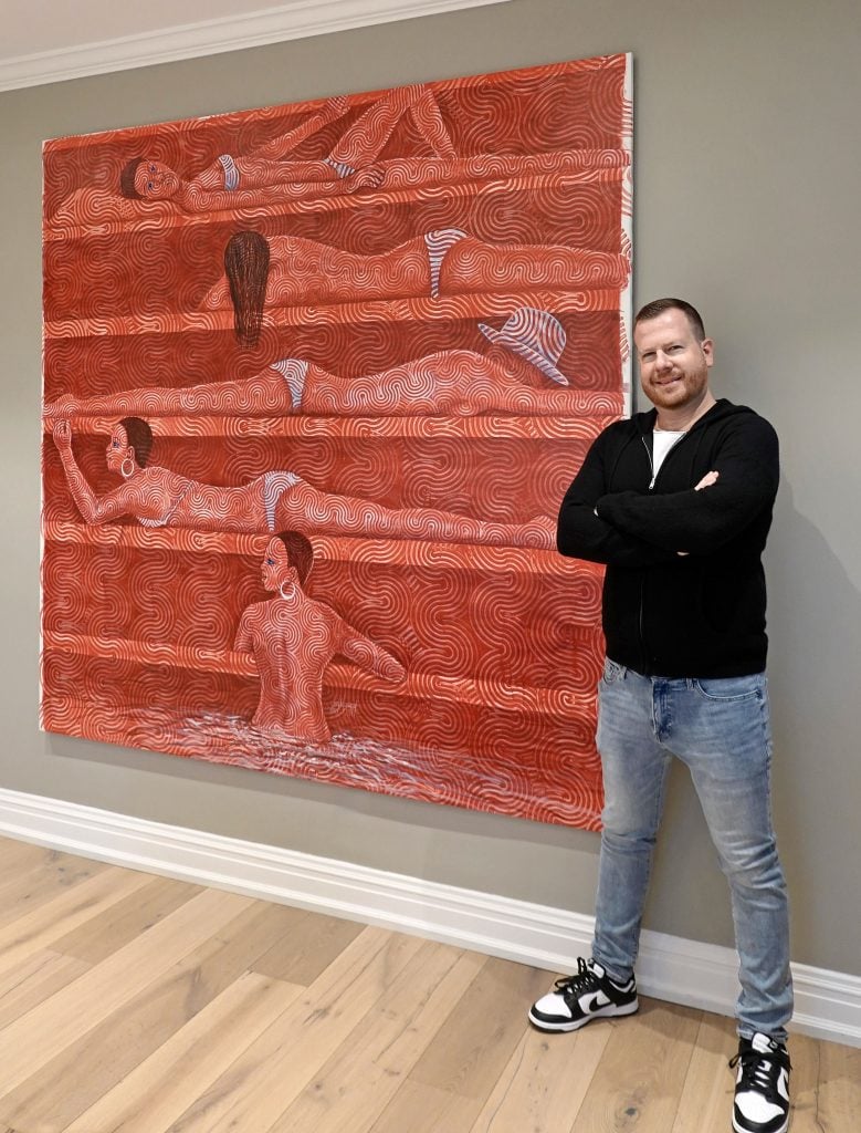 How Real Estate Mogul Sam Charney Built His Eclectic Art Collection From the Ground Up