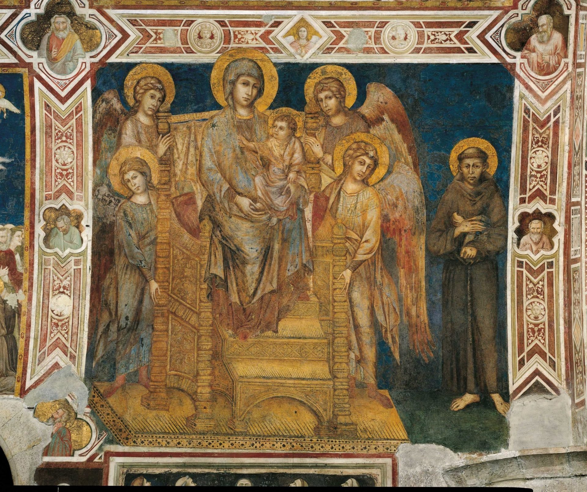 13th Century Cimabue Fresco Restored to Former Glory