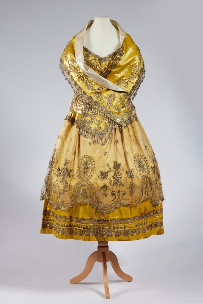 Costume worn by La Carmencita, c.1890. Private Collection © Houghton Hall