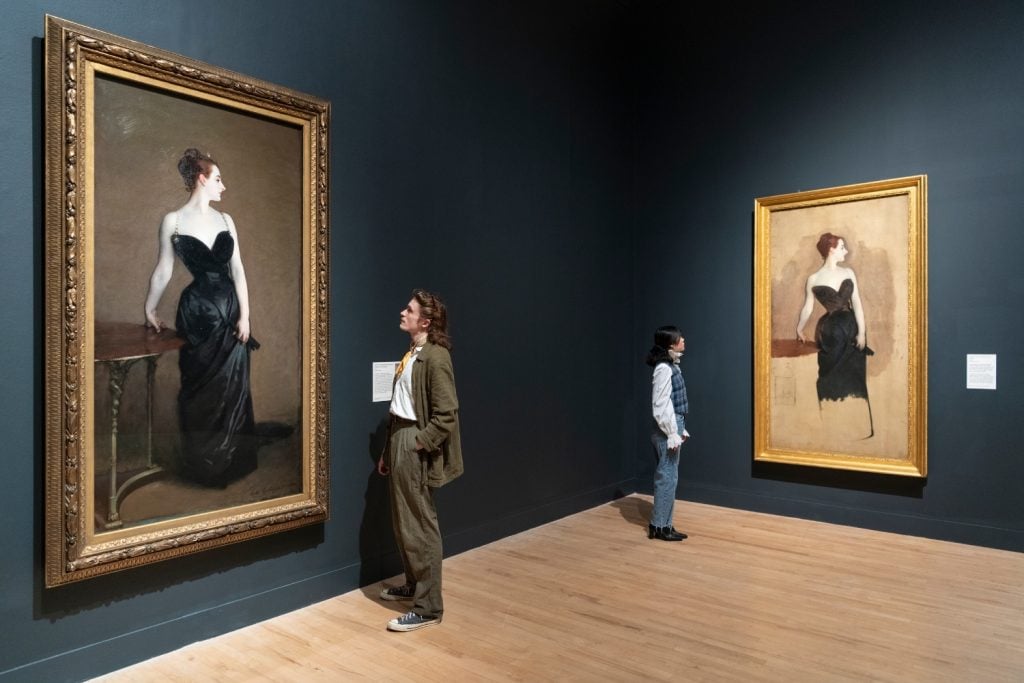 Madame X at Sargent and Fashion at Tate Britain in London.