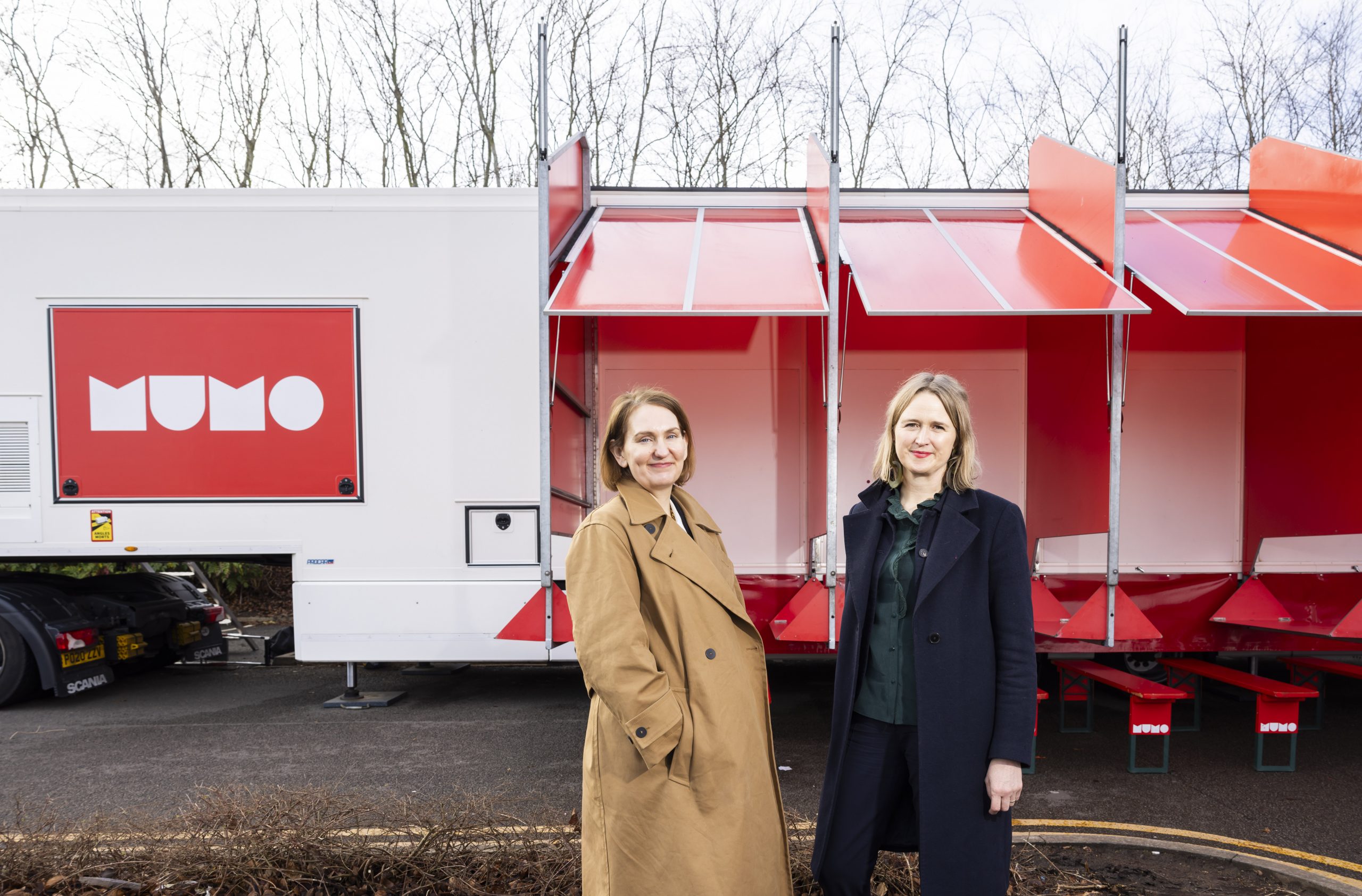 Helen Legg (Director of Tate Liverpool) and Jemima Montagu (Director of Art Explore UK), February 23 2024. Photo by Fabio De Paola / PA Wire.