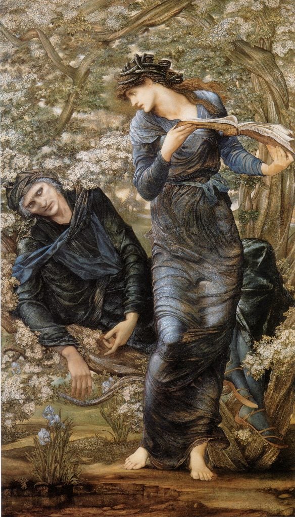 Edward Burne-Jones, The Beguiling of Merlin (1872-77).
