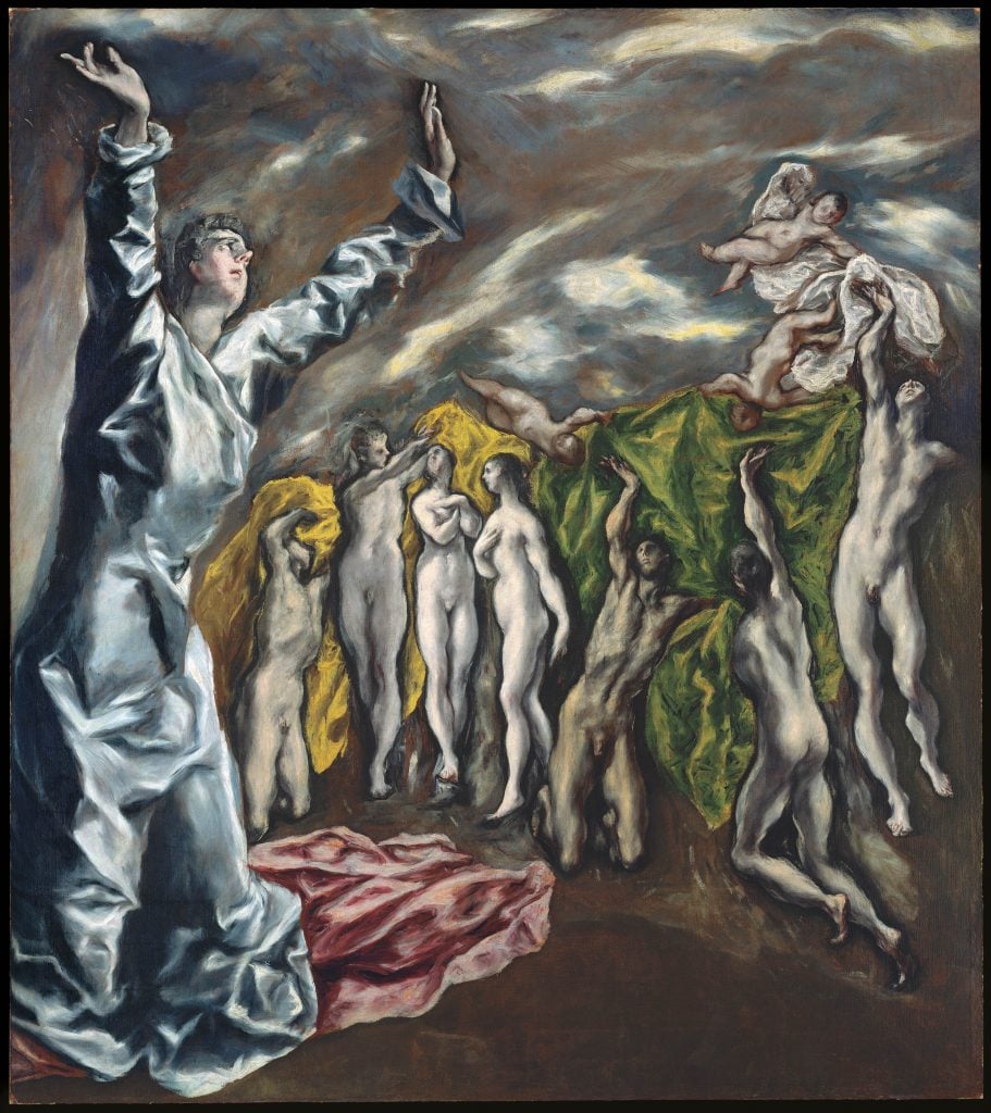 El Greco, The Vision of Saint John (ca. 1609-14). The Metropolitan Museum of Art.