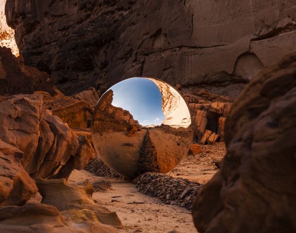 See The Astonishing Artworks Planted In The Saudi Arabian Desert   Faisal Samra The Dot Desert X AlUla 2024 Photo By Lance Gerber Courtesy Of The Royal Commission For AlUla 608x480 