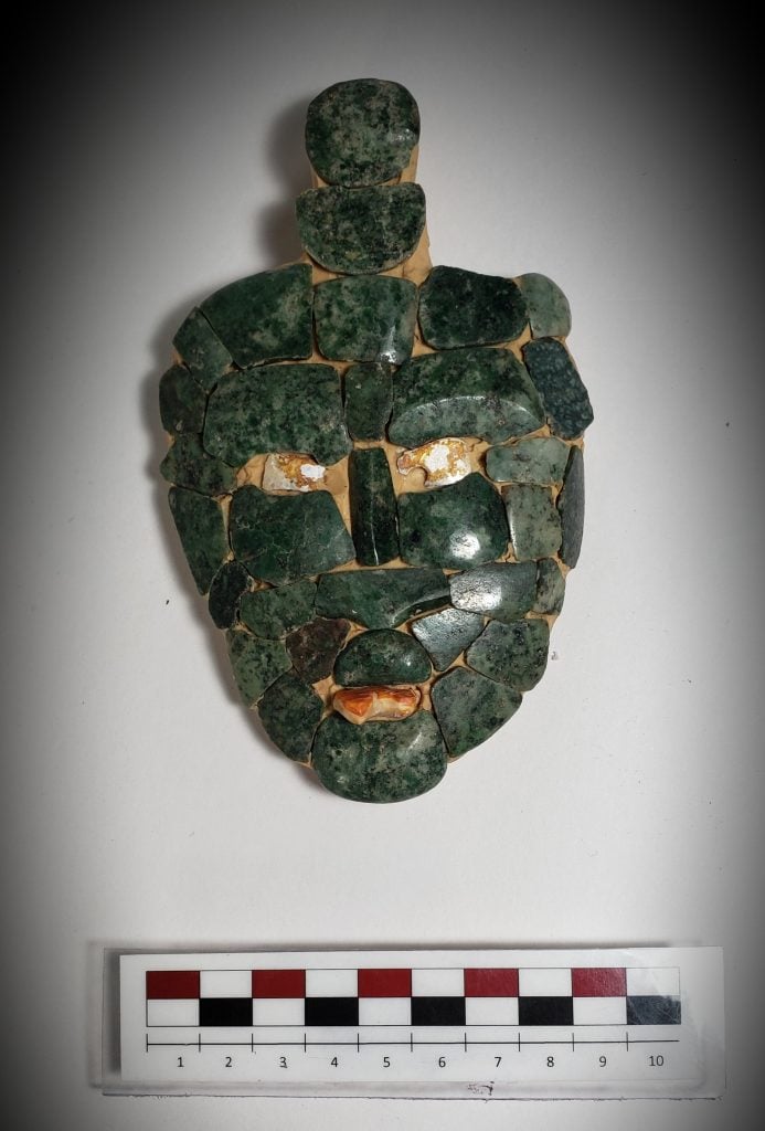 Mosaic Jade Mask