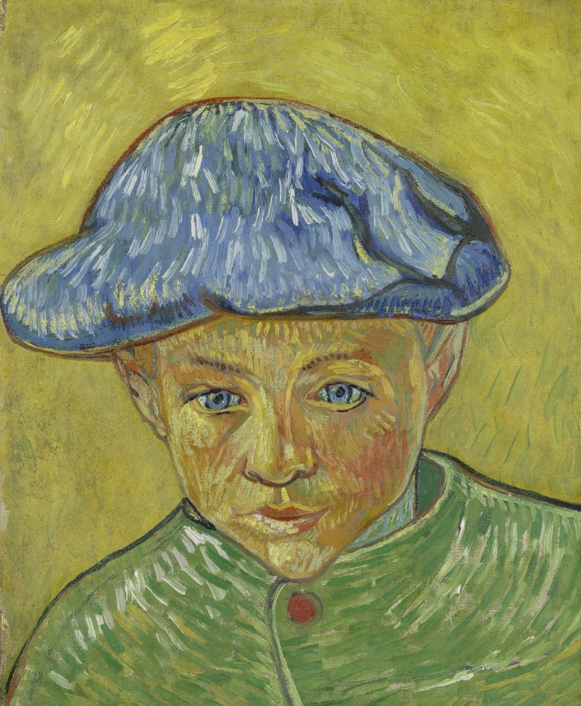Vincent van Gogh, Portrait of Camille Roulin. Courtesy of Van Gogh Museum, Amsterdam (Vincent van Gogh Foundation).