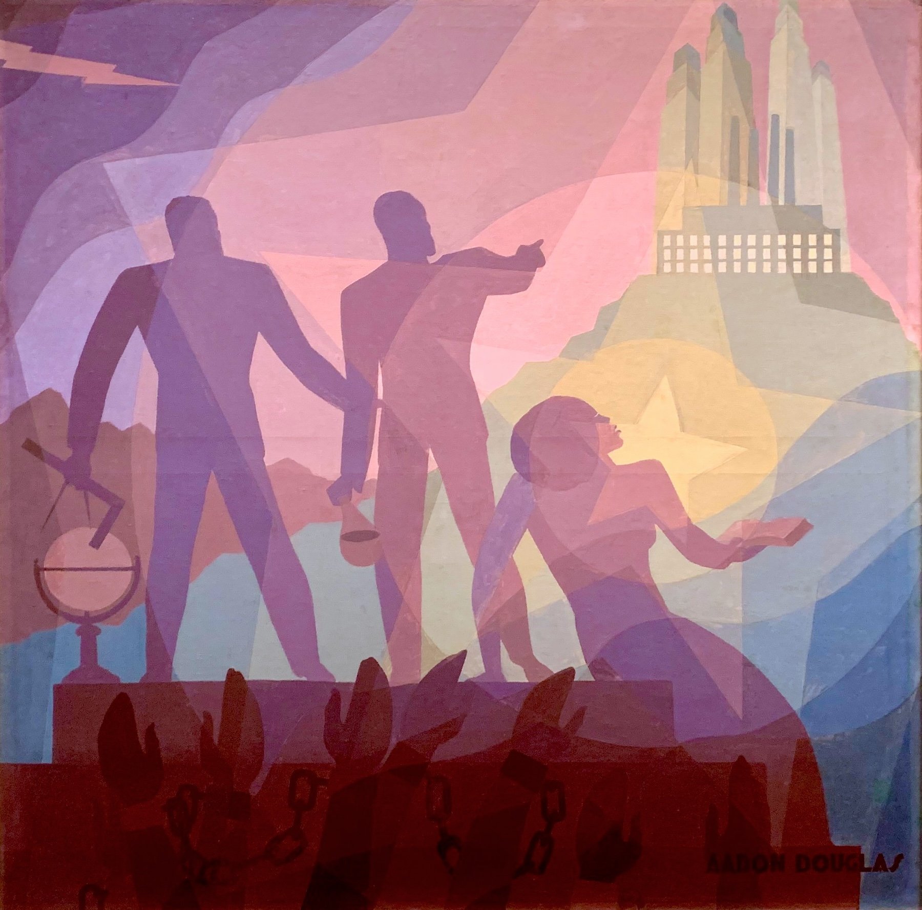 Aaron Douglas, Aspiration (1936)