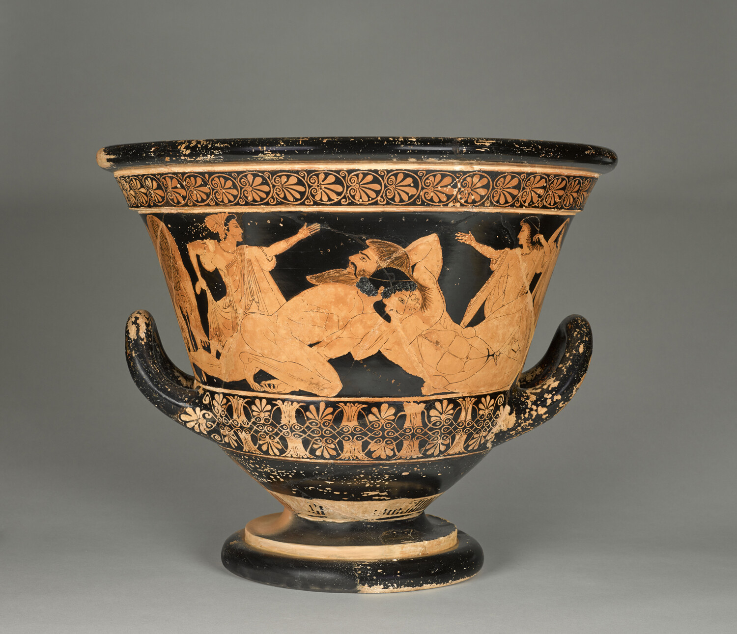 Euphronois, Red Figure Krater. © RMN Grand Palais Louvre Museum.