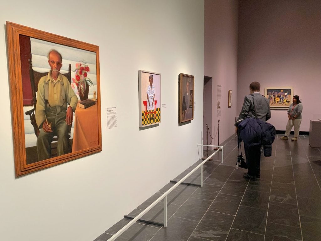 The "Family and Society" gallery in "The Harlem Renaissance and Transatlantic Modernism."