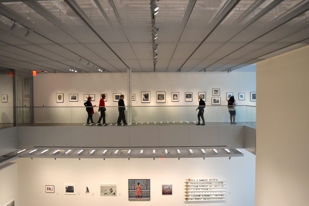 Installation view of the two floors of "ICP at 50."