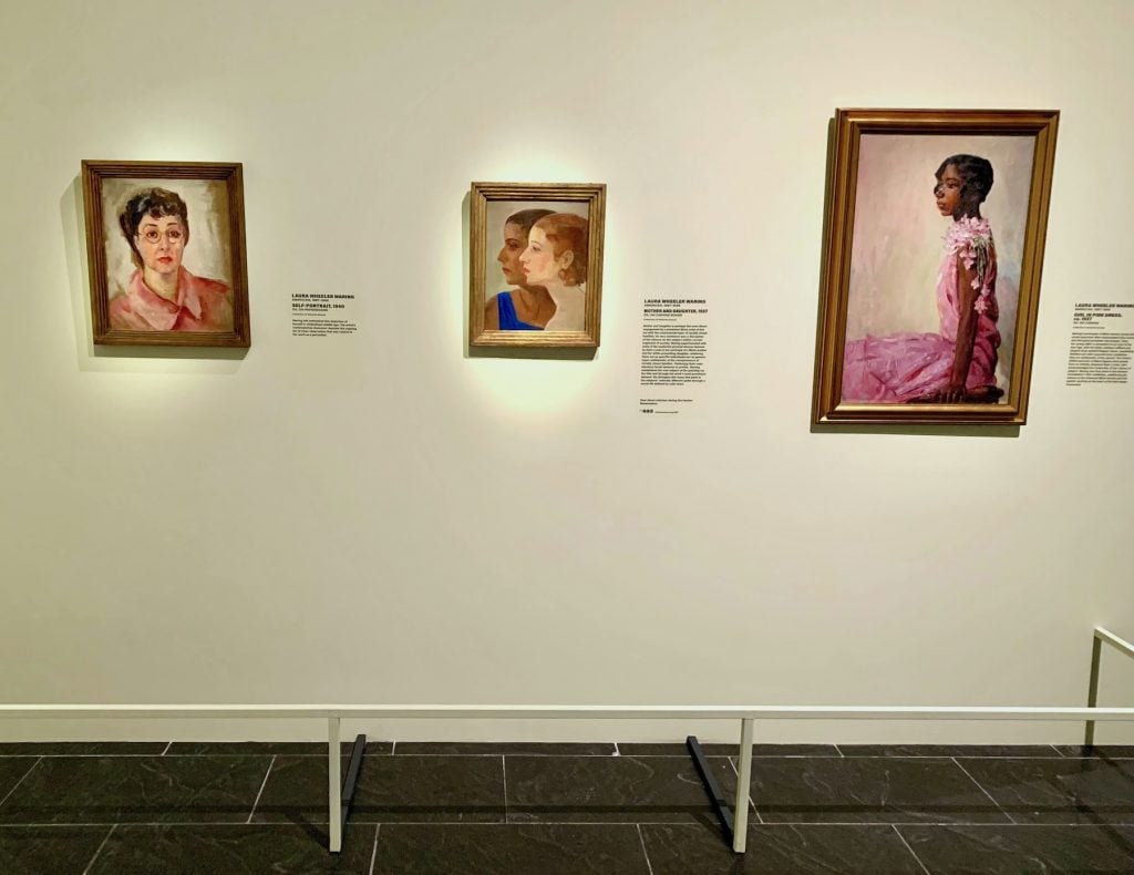 Three paintings by Laura Wheeler Waring