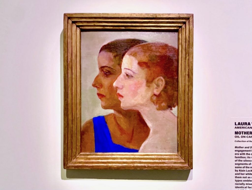 Laura Wheeler Waring, Mother and Daughter (1927)