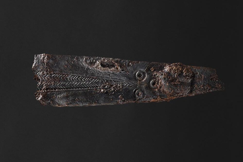 knife engraved with runes believed to be Denmark's oldest. 