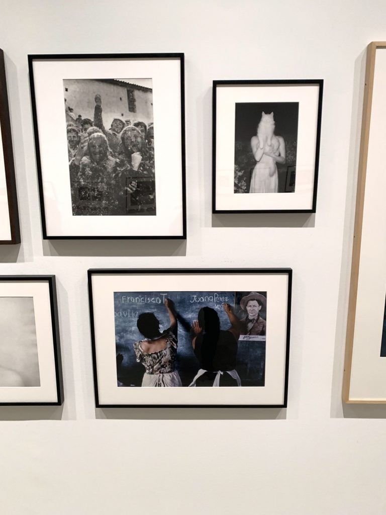 Top row: Cristina García Rodero, La Tabua, (1985) and Masaaki Miyazawa Once Upon a White Night (1985). Bottom: Susan Meiselas, Susan Meiselas Alphabetization campaign for market sellers, Nicaragua (1980)