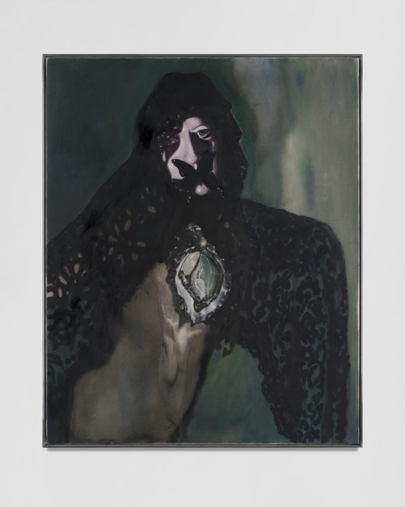 Tali Lennox, Heart Gush (2023). Courtesy of the artist and Nicodim Gallery