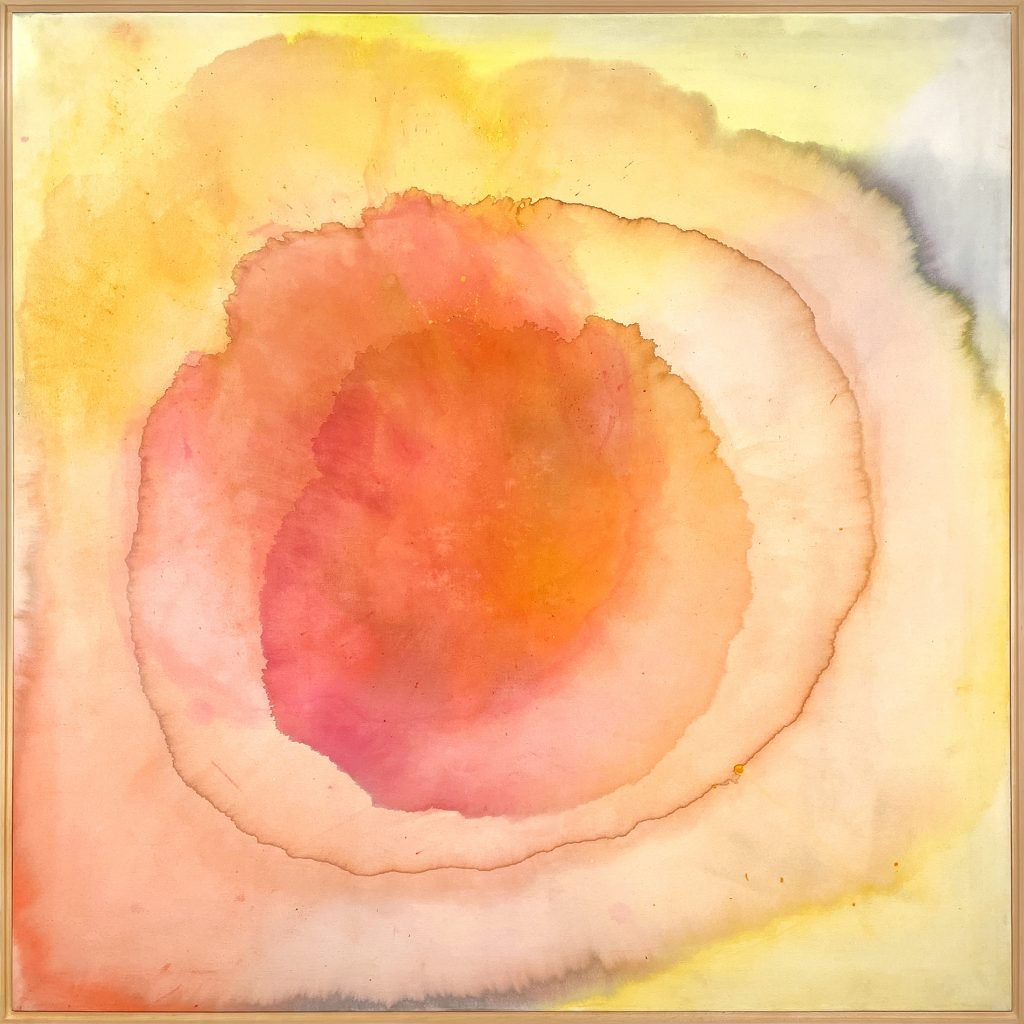 Vivian Springford, <i>Yellow and Roses #50 (Expansionist Series) </i>(1976). Price realized: $156,250.