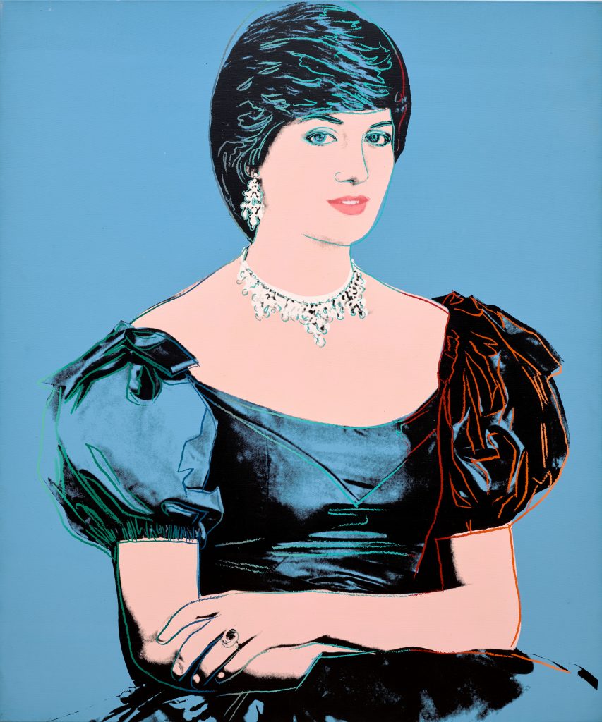 Andy Warhol, Portrait of Princess Diana, 1982