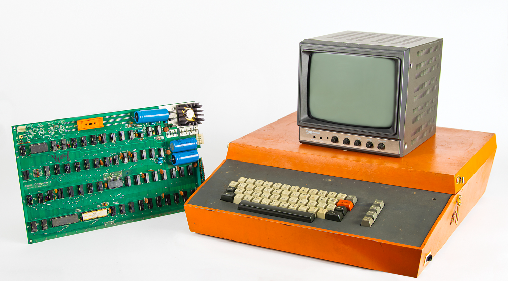 Apple-1 Computer Signed by Steve Wozniak. 