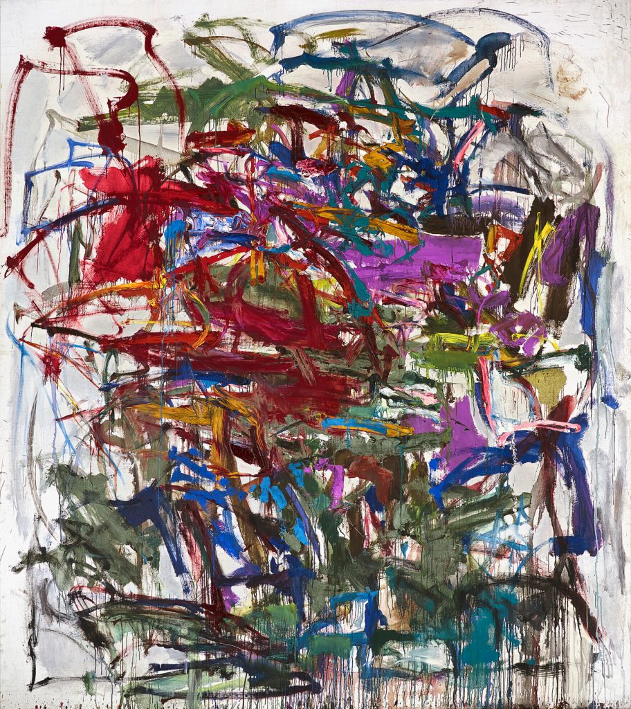 <em>Untitled</em> (ca. 1959) by Joan Mitchell, the fifth highest-priced artist at auction in the postwar category. © Estate of Joan Mitchell.