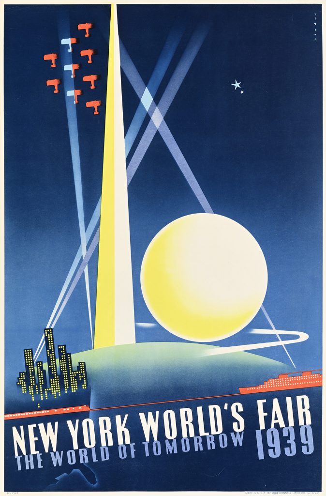 poster for 1939 world fair