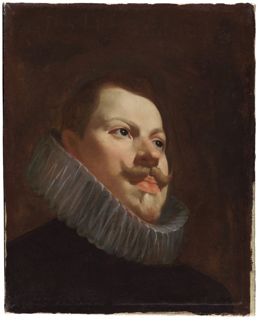 This painting by Diego Velázquez shows King Philip III.