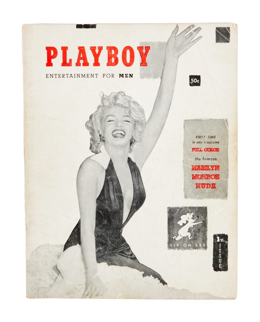 original playboy cover from first issue