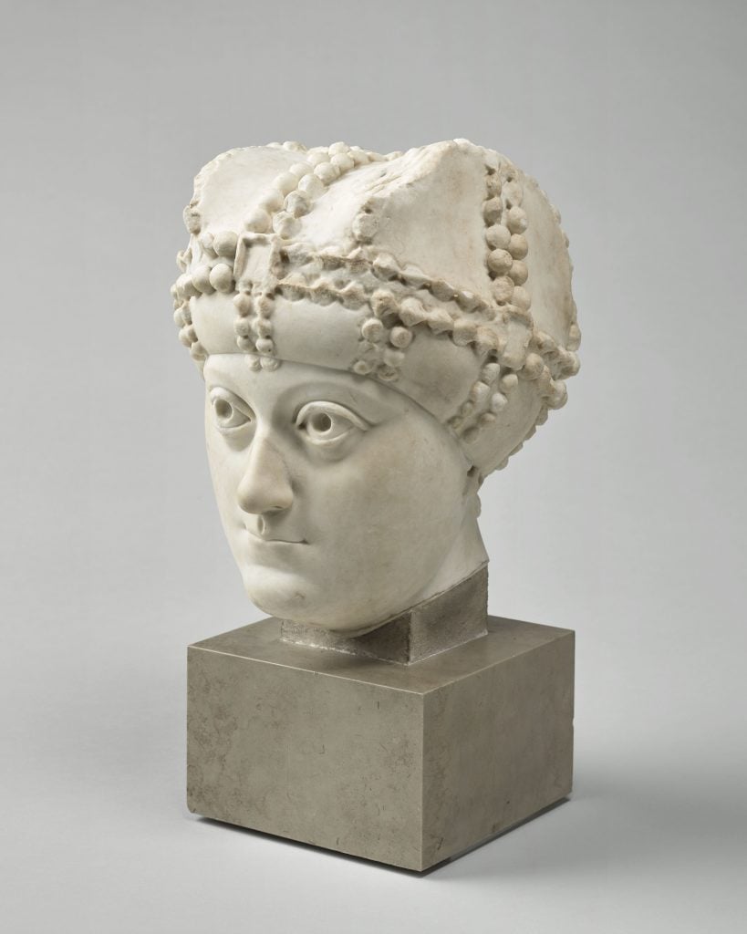 Byzantine empress Ariadne © RMN Grand Palais (Musée du Louvre) Tony Querrec