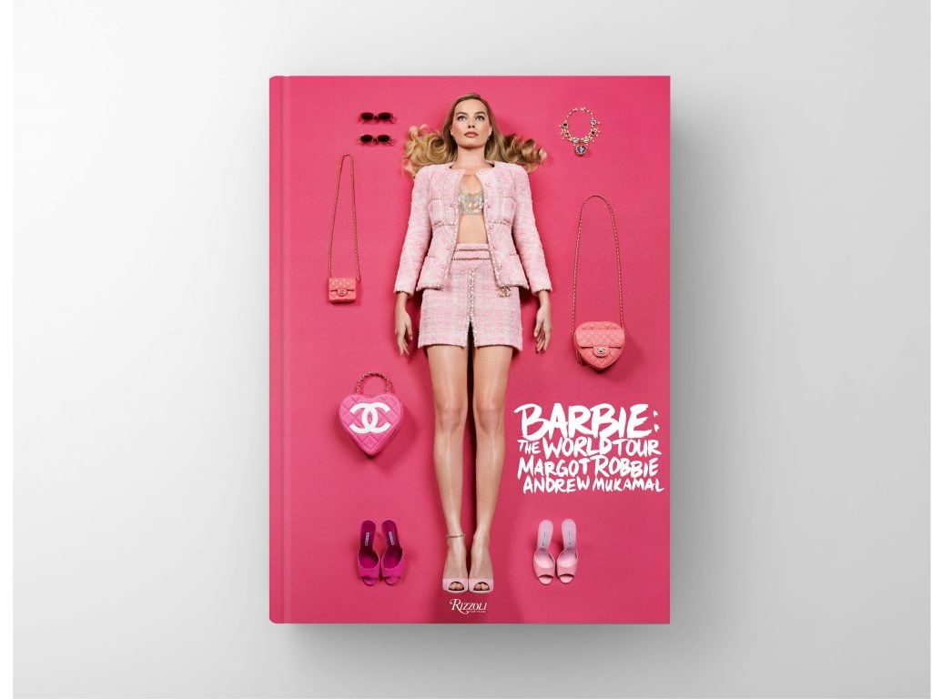 The cover of Barbie: the World Tour, a new book from Rizzoli