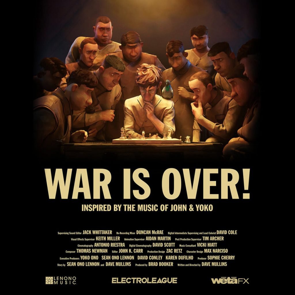 War Is Over! Promotional Poster. Image via the War Is Over! Official Website.