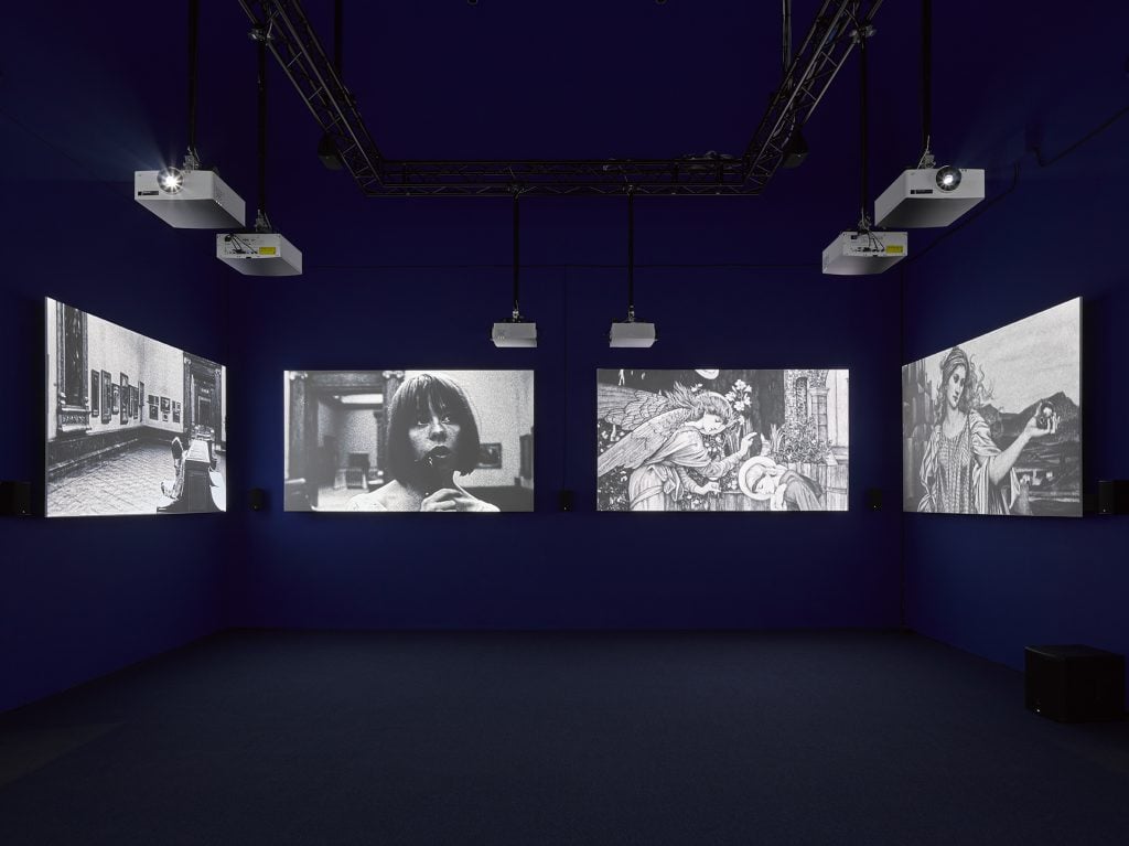 A four-channel video work by John Akomfrah