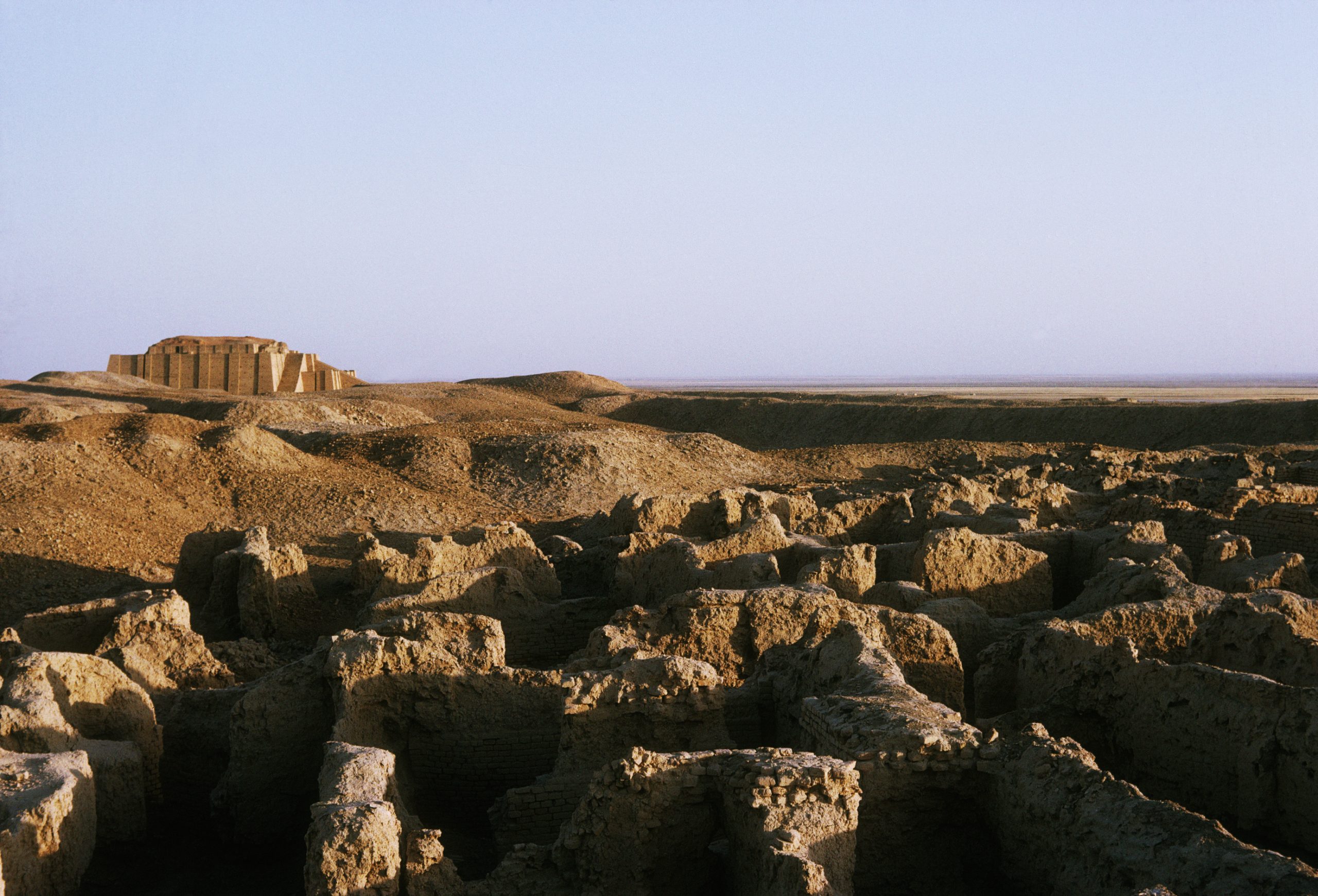 ruins of the city of Ur, modern day Iraq