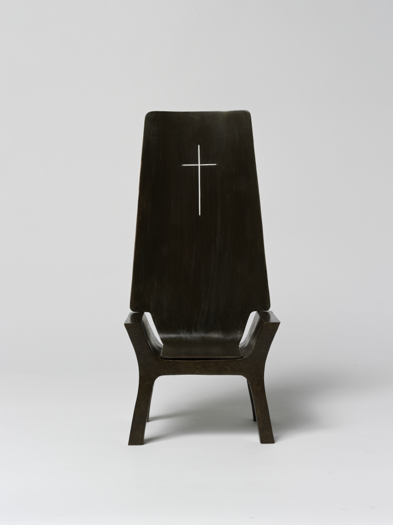 an example of a new chair that will occupy Notre-Dame upon its reopening