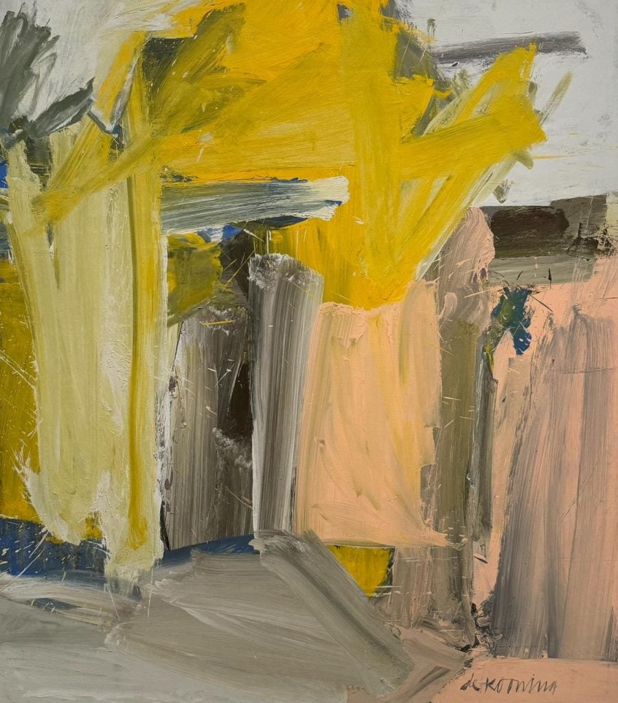 abstract painting by Willem de Kooning