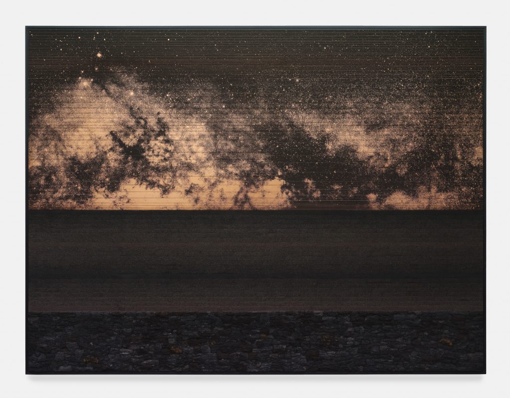 Teresita Fernández, Soil Horizon 1 (2024). Courtesy the artist and Lehmann Maupin, New York, Seoul, and London.