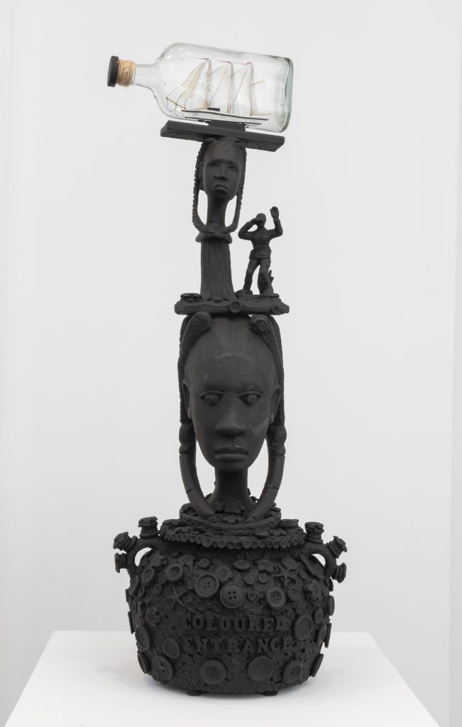 photograph of a sculpture by jan wade