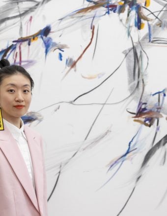 Xiyao Wang’s Balletic Paintings Are Inspired by the Changing Seasons