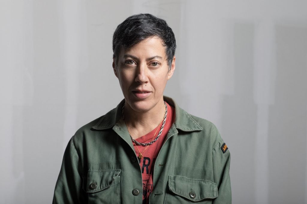 Nicole Eisenman © Brigitte Lacombe. Courtesy the artist and Hauser & Wirth