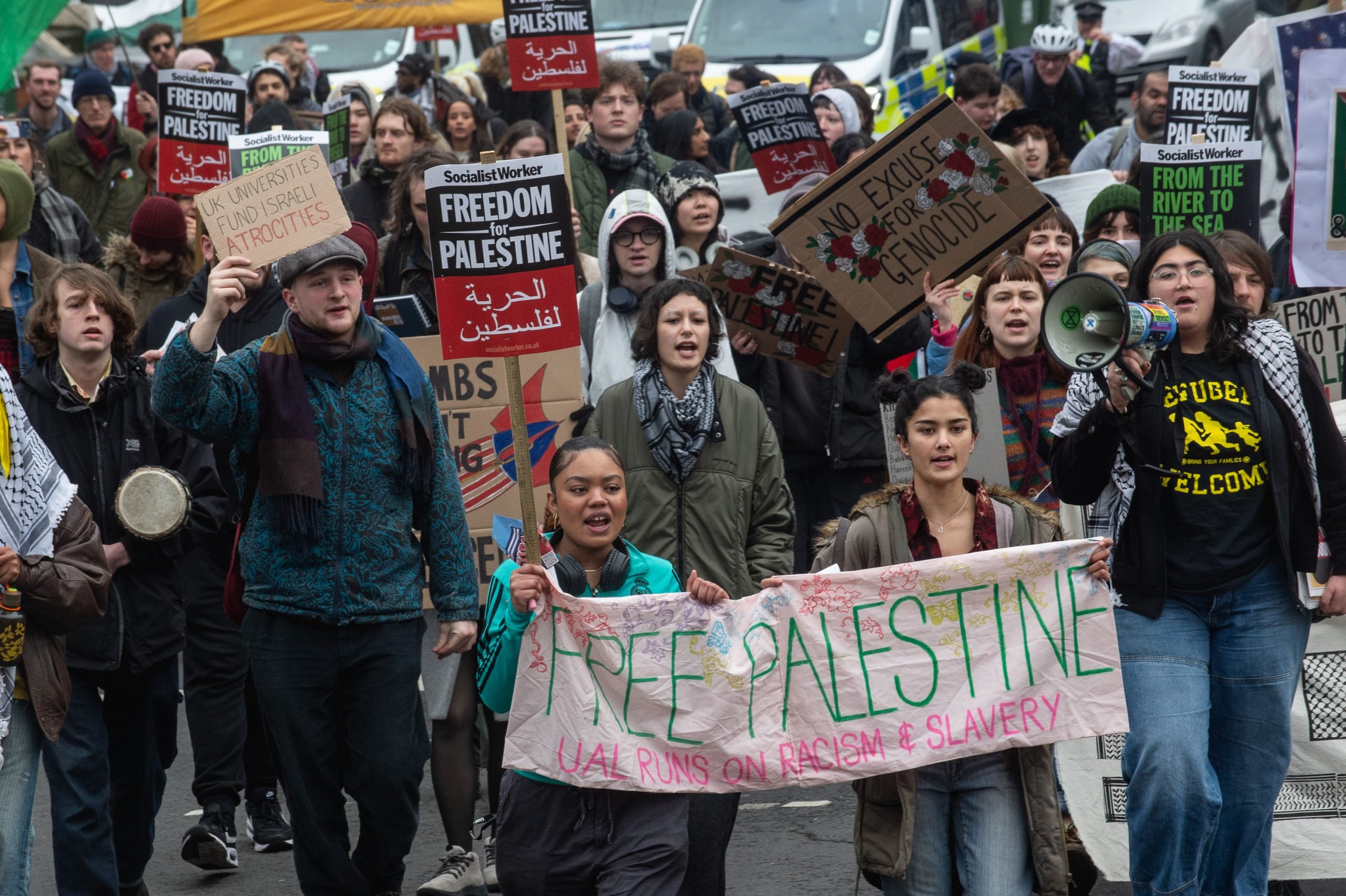 photograph of a group of activists