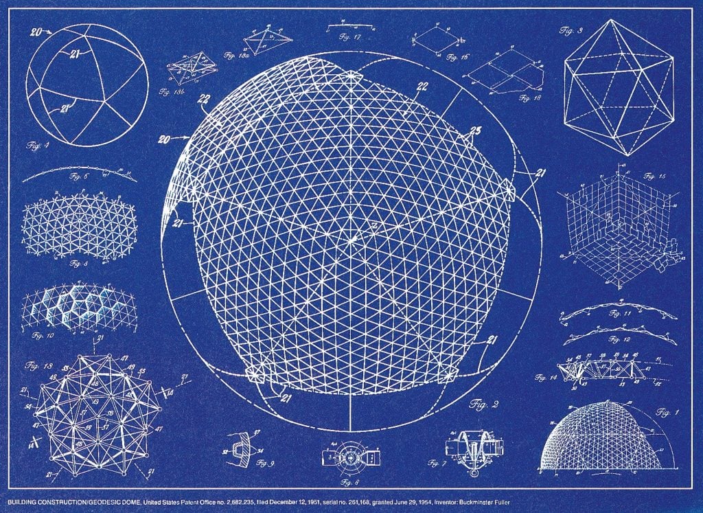 Buckminster Fuller, Building Construction/ Geodesic Dome