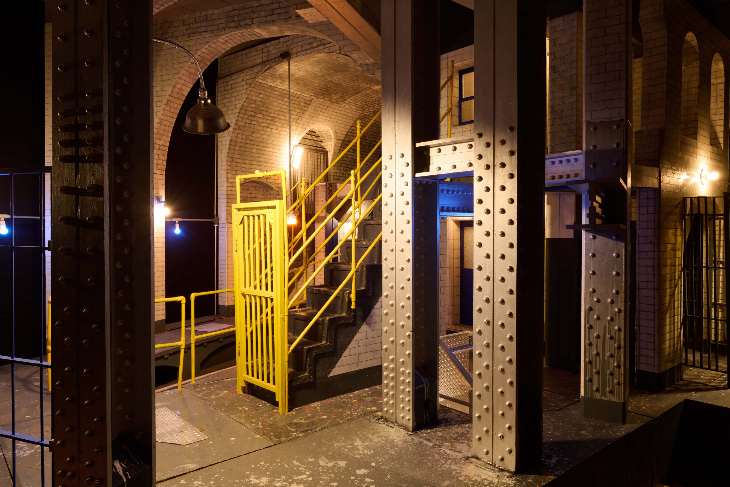 A color photo shows what appears to be a subway station.