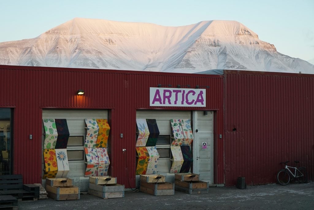 Artica Svalbard residency in Longyearbyen. Photo courtesy of Artica Svalbard