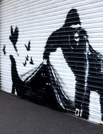 Guerrilla Art! Animals Escape From London Zoo in New Banksy Mural