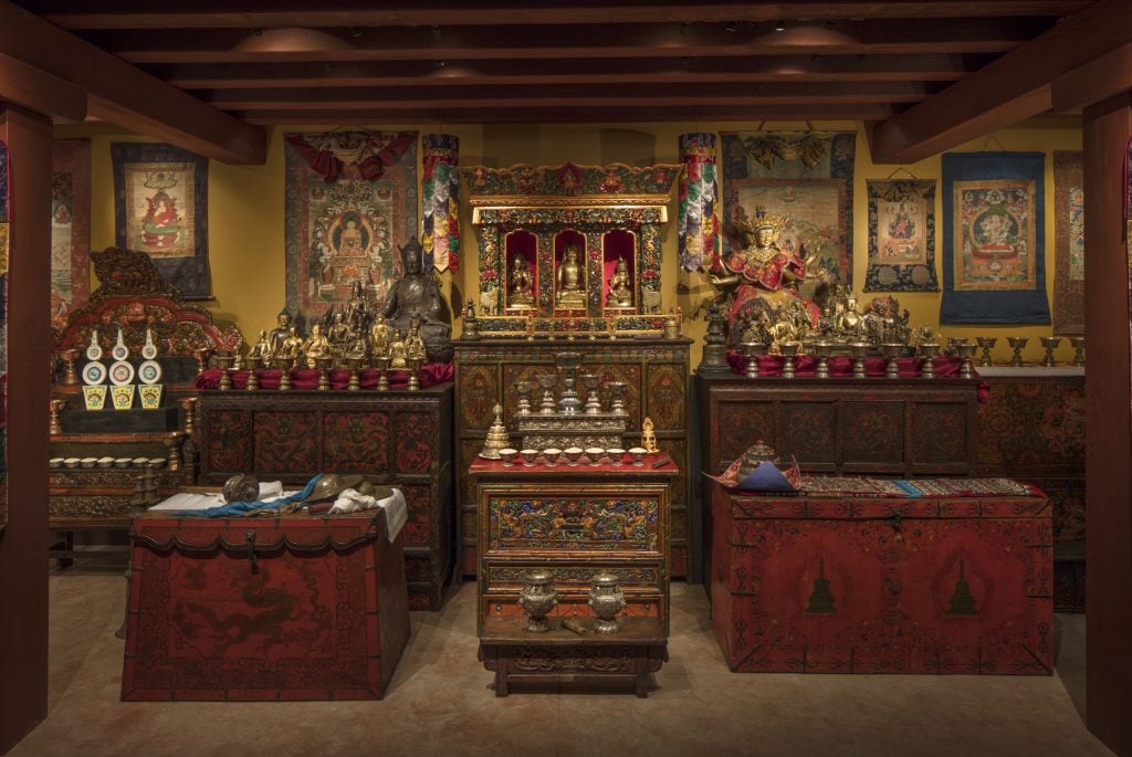 The Rubin Museum’s Beloved Tibetan Shrine Room Has Found a New Home