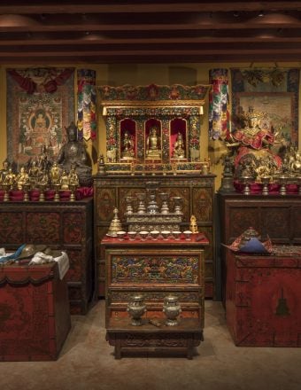 The Rubin Museum’s Beloved Tibetan Shrine Room Has Found a New Home