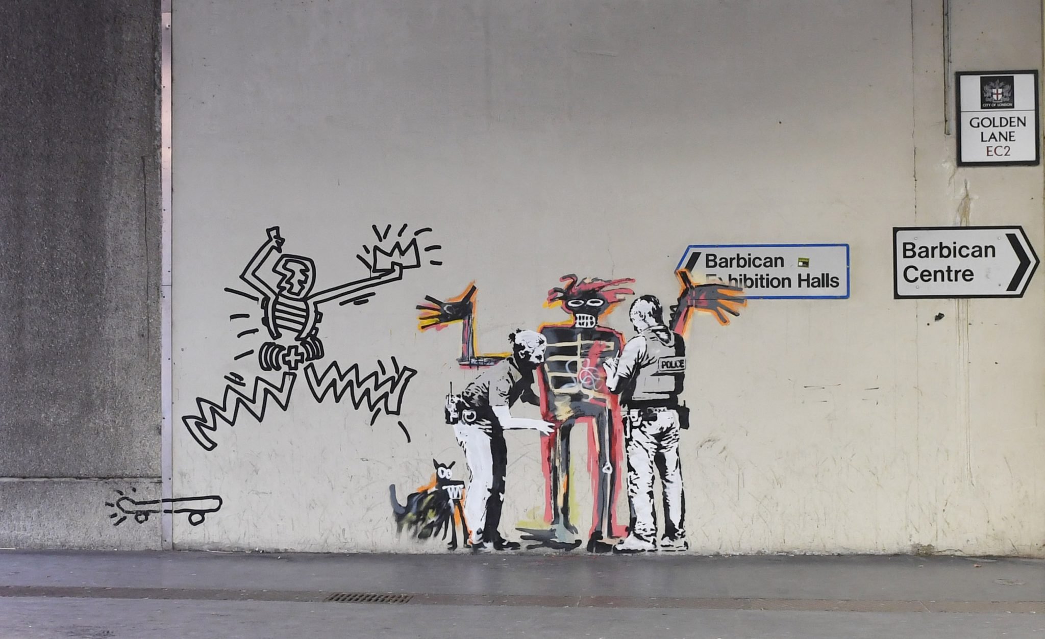 Basquiat And Banksy Go Head-to-Head At The Hirshhorn This Fall