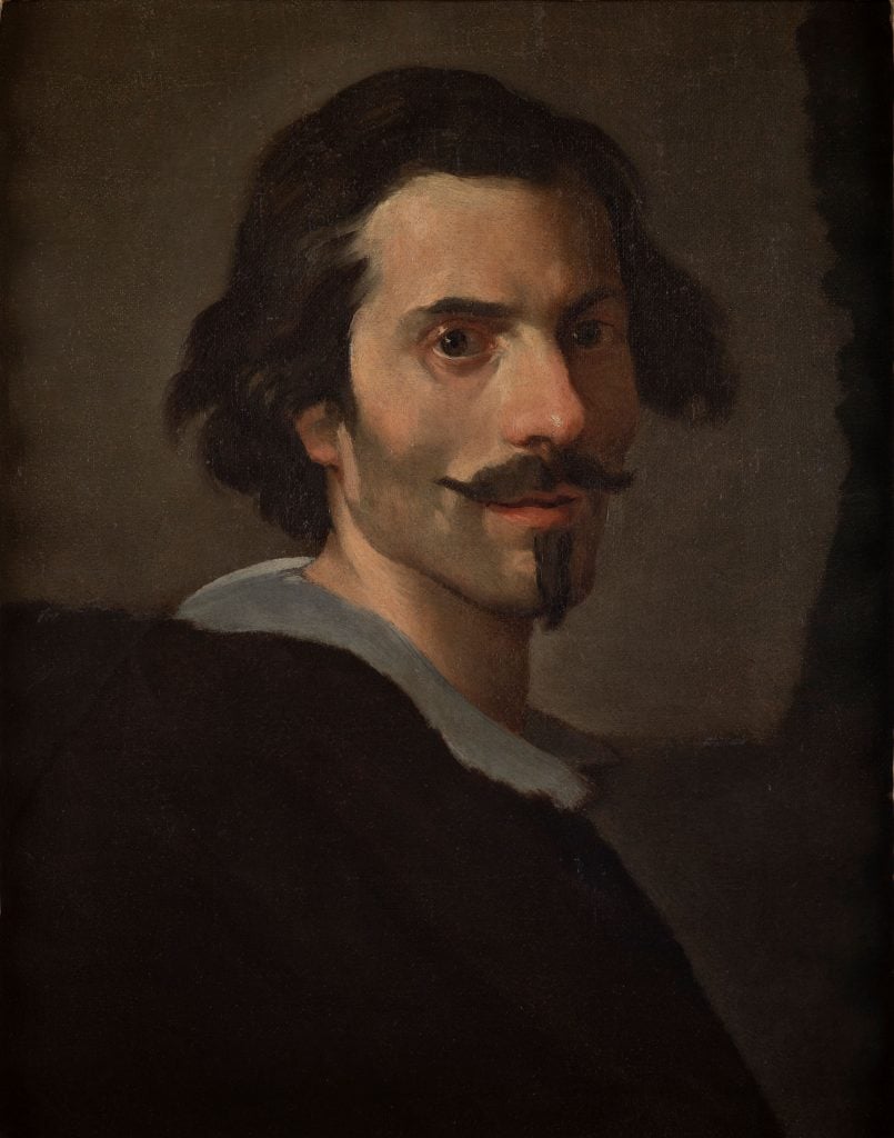 Gian Lorenzo Bernini, Self-portrait at a Mature Age, circa 1638-1640, oil on canvas, 53 x 43 cm, Galleria Borghese, Rome © Galleria Borghese / ph. Mauro Coen