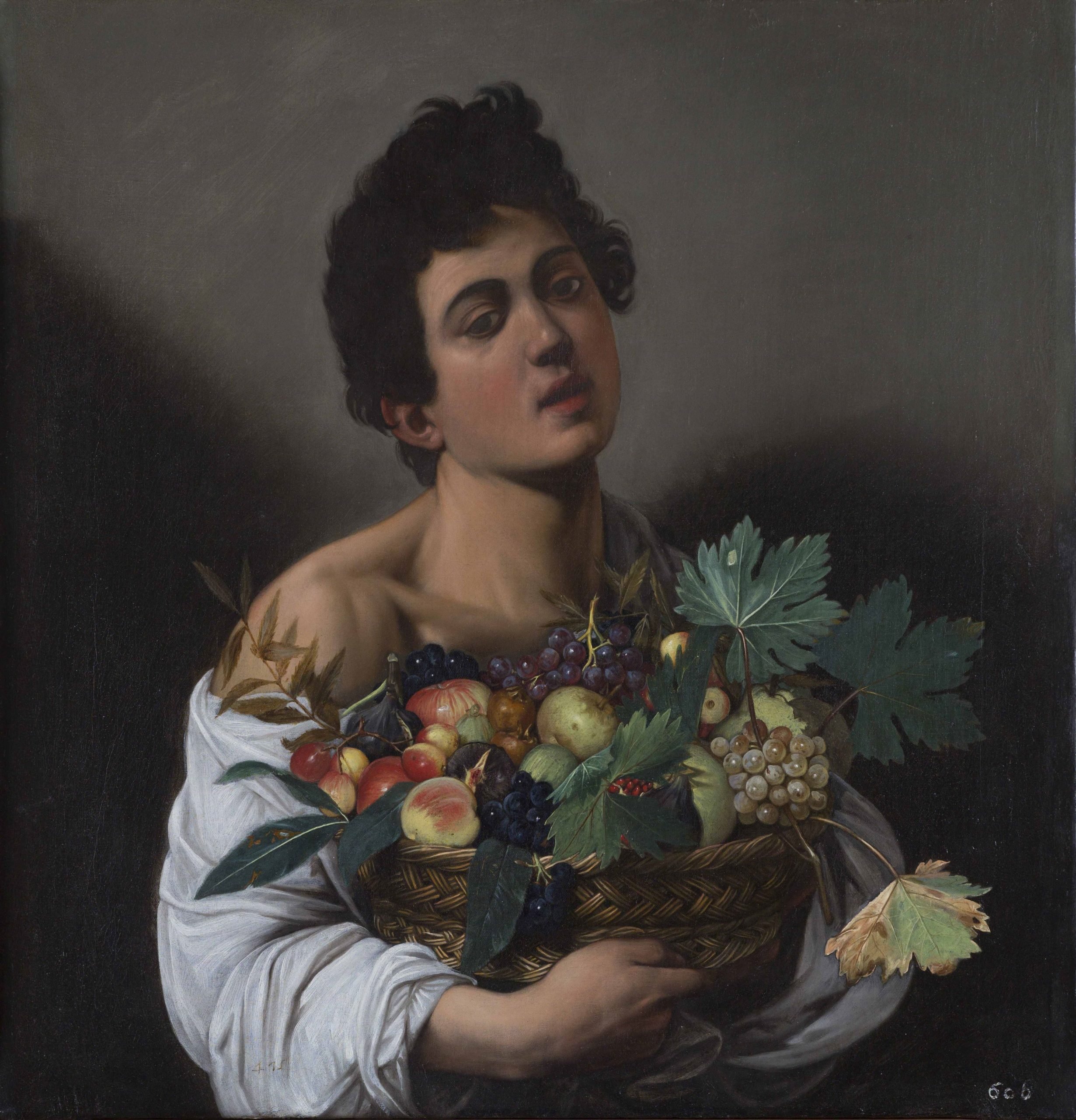 Caravaggio, Boy with a Basket of Fruit, circa 1595, oil on canvas, 70 x 67 cm, Galleria Borghese, Rome © Galleria Borghese / ph. Mauro Coen