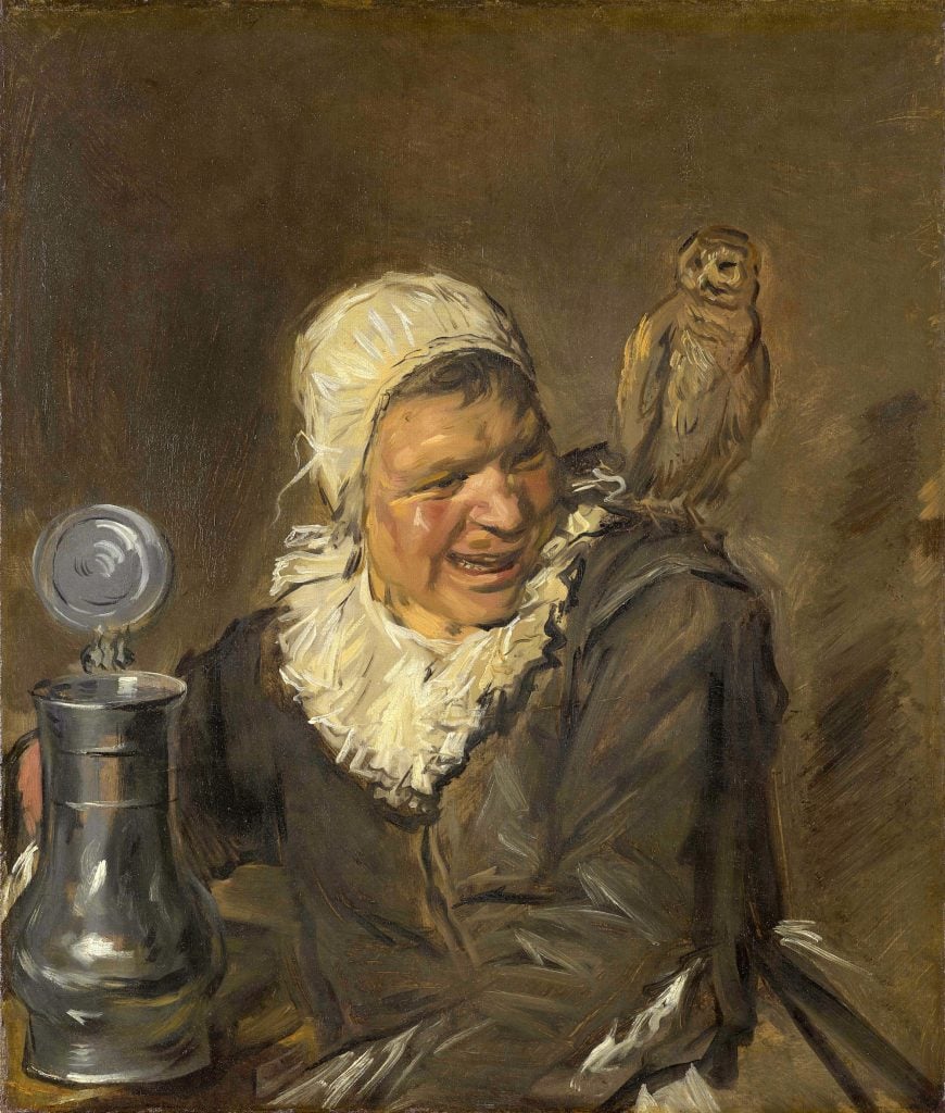 Frans Hals' Malle Babbe (c.1640) portrait.